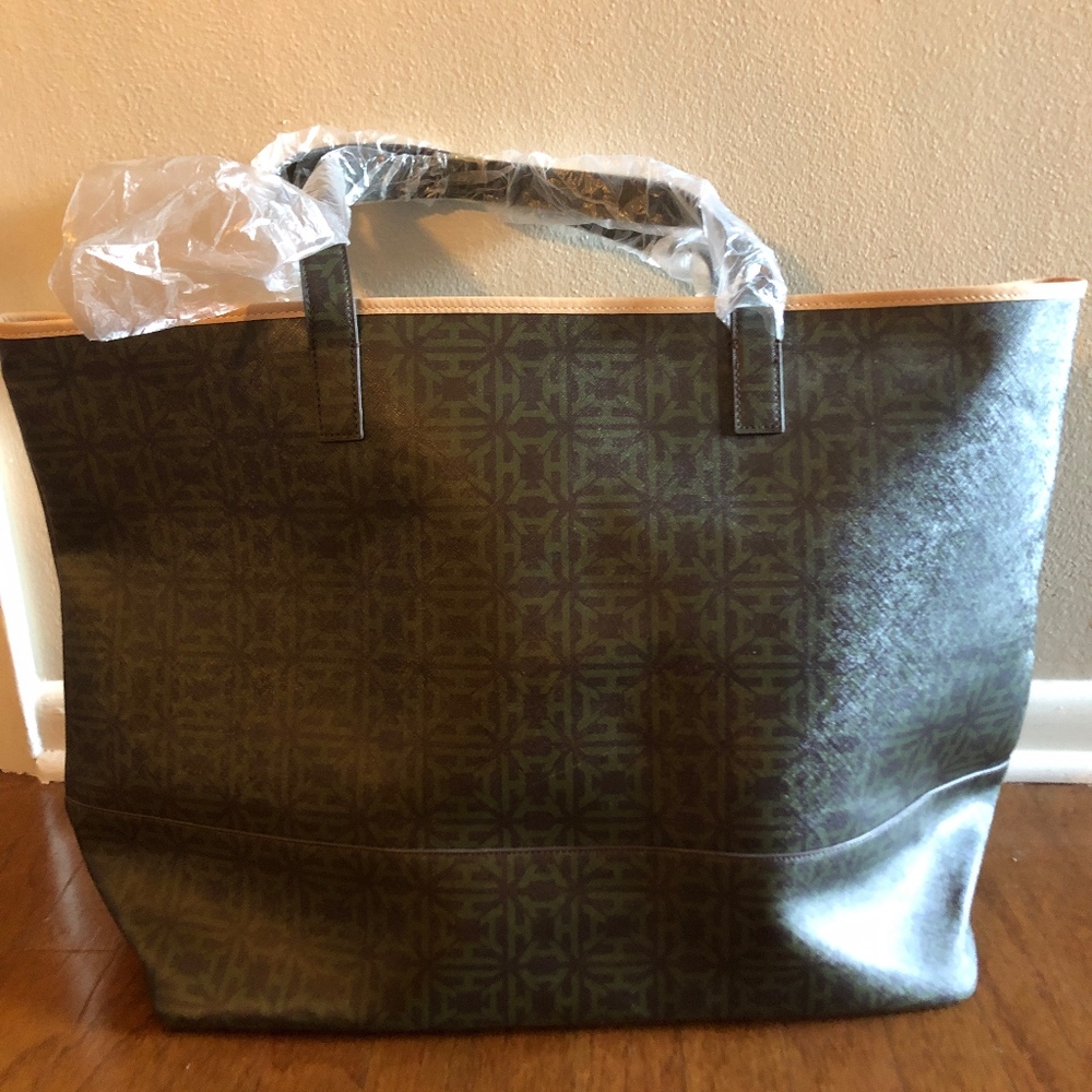 India Hicks Madly DeeplyGreen Heritage  Tote